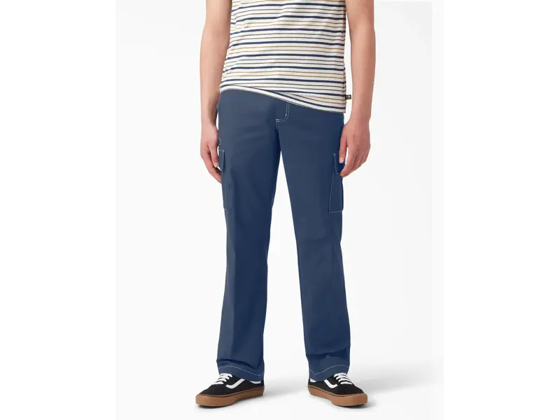 Dickies Dickies Ripstop Cargo Pants -Indigo Navy/White Stitch