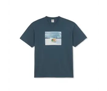 Polar Dead Flower Blue Shirt