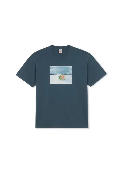 Polar Dead Flower Blue Shirt