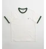 Polar Polar Ringer Shirt -White/Dark Green