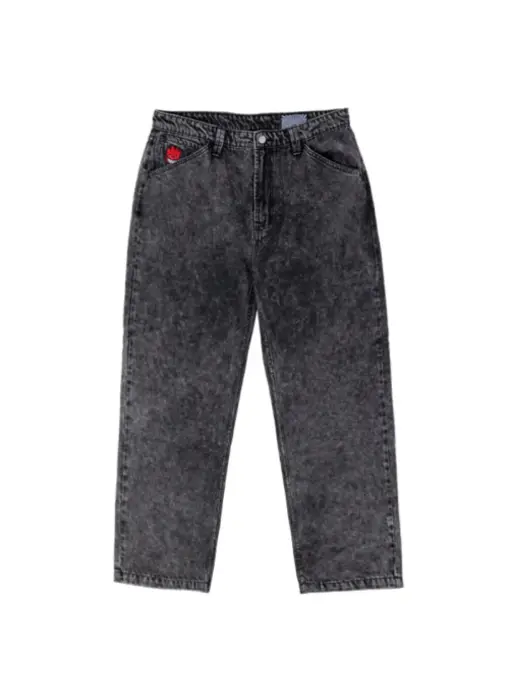 Spitfire Big Flame Denim - Black Stone Wash