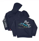 ACE Ace Burnout Hoodie- Navy