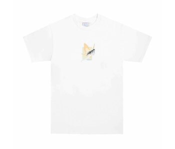Sci-Fi Moth Girl Tee -White