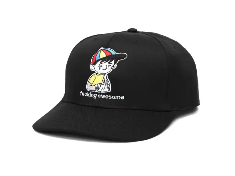 Fucking Awesome FA Embroidered Wanto Hat- Black
