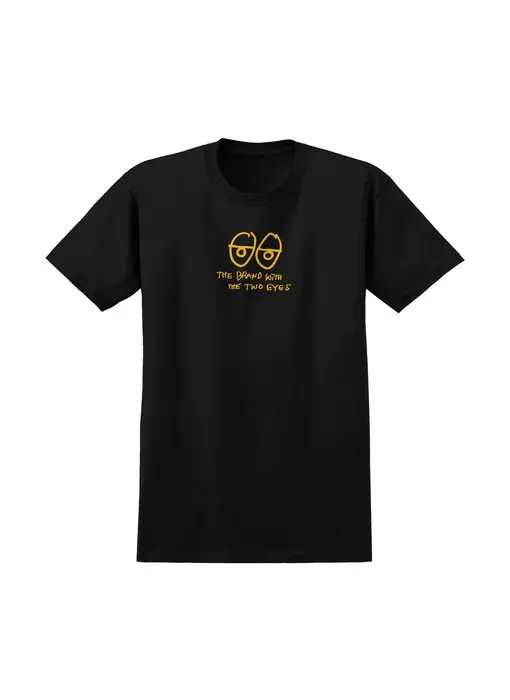 Krooked Two Eyes Shirt- Blk/Ylw