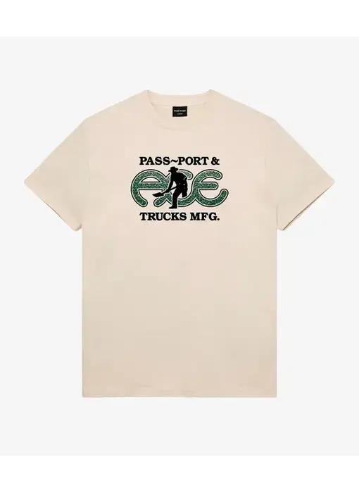 Ace X Passport Hammertone Tee- Natural