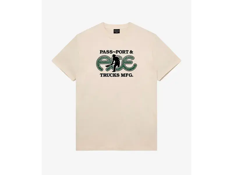 ACE Ace X Passport Hammertone Tee- Natural
