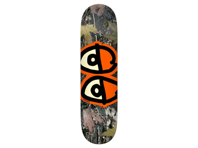 Krooked Krooked Team Eyes Camo Orange Deck - 8.25
