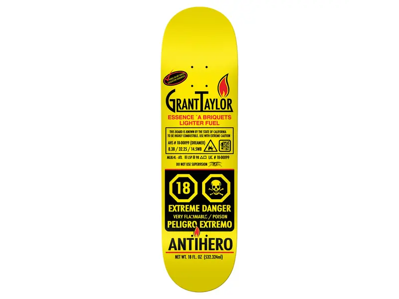 Anti Hero Anti-Hero Taylor Fueled Up Deck - 8.38