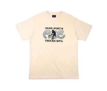 Ace X Passport Hammertone Tee - Natural