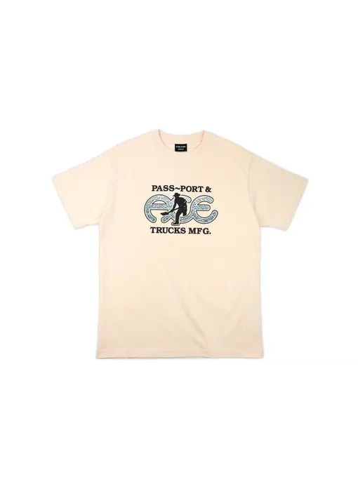 Ace X Passport Hammertone Tee - Natural