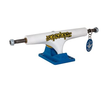 Independent 146 Stage 4 Mark Gonzales Flat White Blue Truck