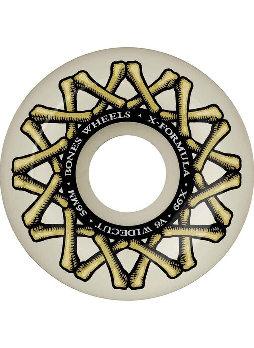 Bones X-Formula V6 Widecut 99a Wheels - 56mm