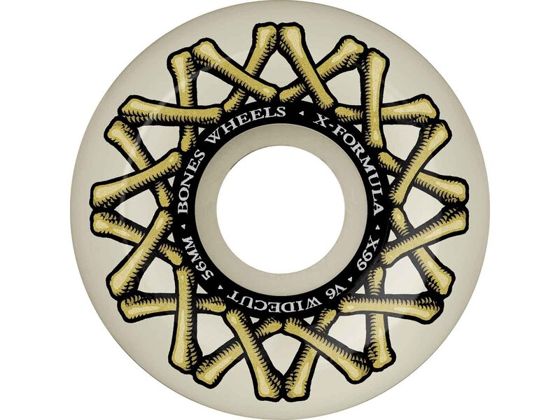 Bones Bones X-Formula V6 Widecut 99a Wheels - 56mm