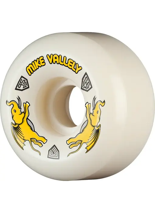 Powell Peralta Dragon Formula Yellow Vallely 95A Wheels - 56mm