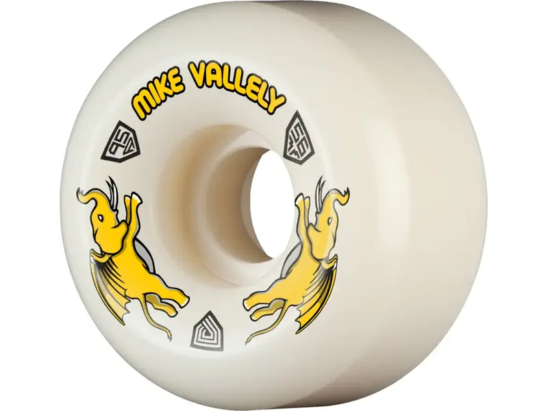 Powell Peralta Powell Peralta Dragon Formula Yellow Vallely 95A Wheels - 56mm