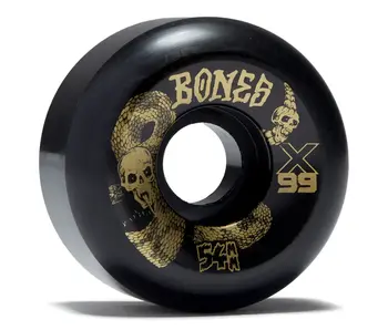 Bones Death Venom V6 Widecuts X Formula 99A Black Wheels - 54mm
