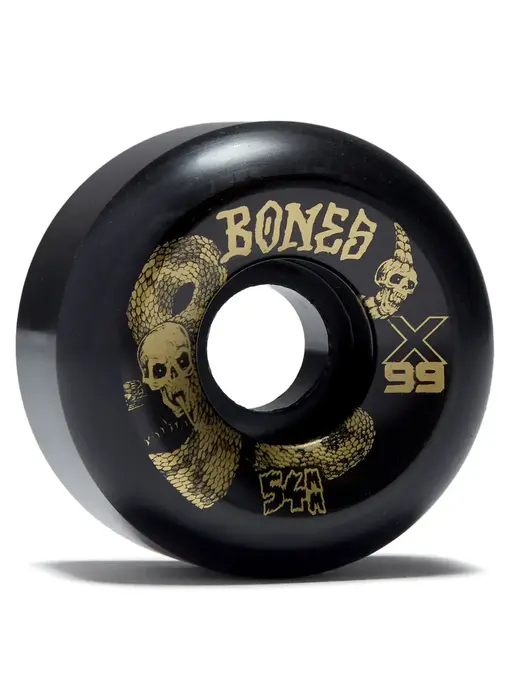 Bones Death Venom V6 Widecuts X Formula 99A Black Wheels - 54mm