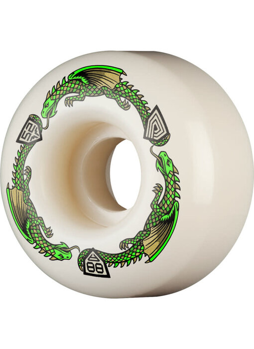 Powell Peralta Dragon Formula Green 88a Nano Rat Wheels - 52mm