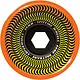 Spitfire 80HD  Orange Superwides Wheels - 58mm