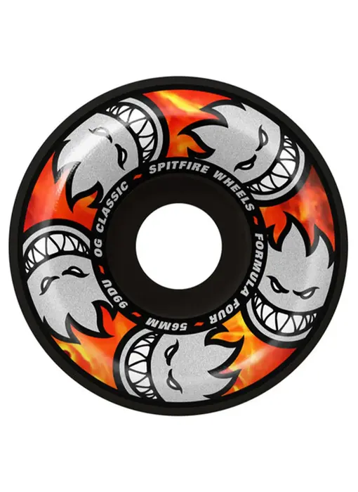 Spitfire F499 Multiball OG Classic Black Wheels - 56mm