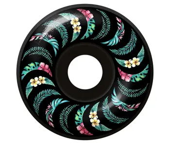Spitfire F499 TM Floral Classics Black Wheels - 55mm