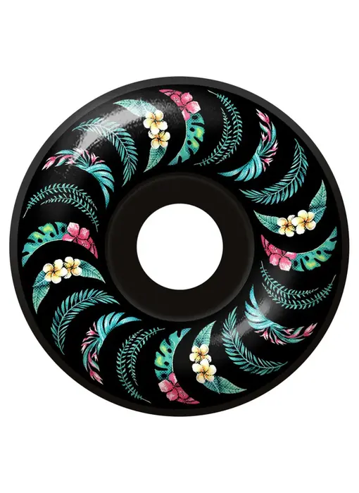 Spitfire F499 TM Floral Classics Black Wheels - 55mm