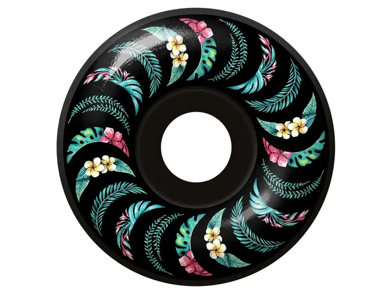 Spitfire Spitfire F499 TM Floral Classics Black Wheels - 55mm