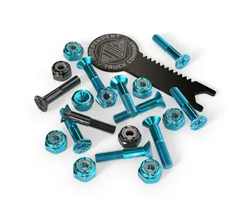 Independent Hardware 1in - Blue/Blk