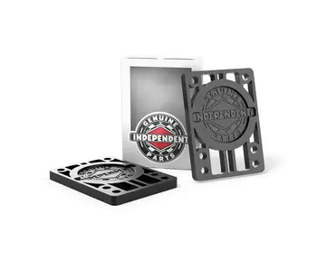 Genuine Parts Risers Independent Blk 1/4