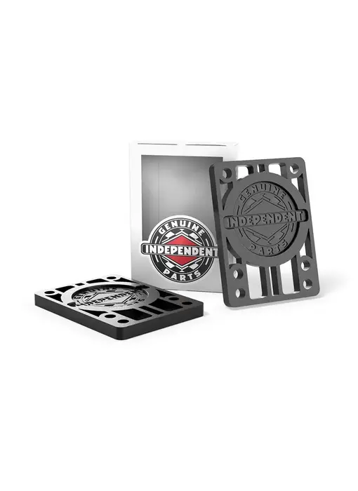 Genuine Parts Risers Independent Blk 1/4