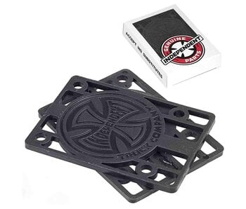 Genuine Parts Risers Independent Blk 1/8