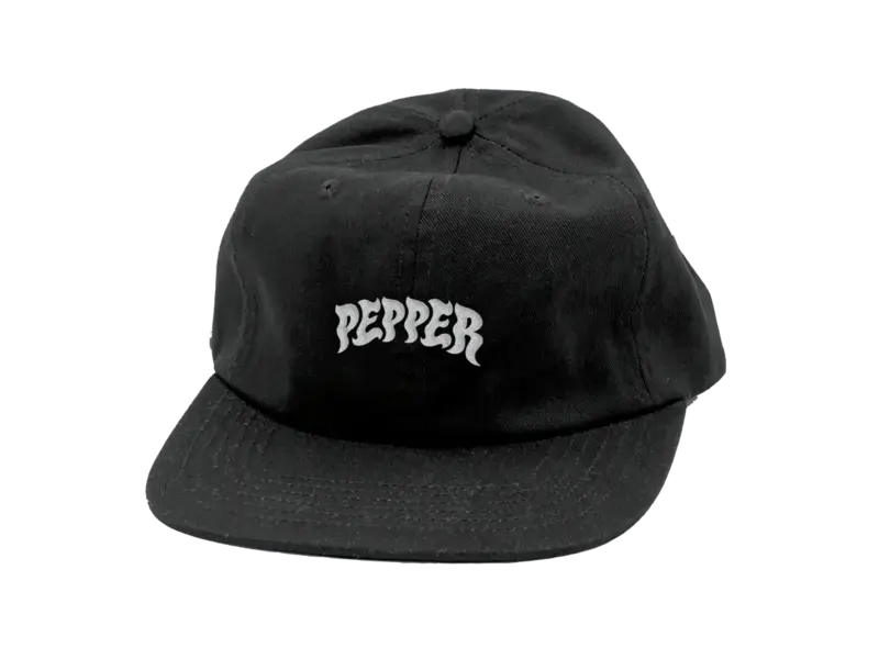 Pepper Pepper Logo Black Hat