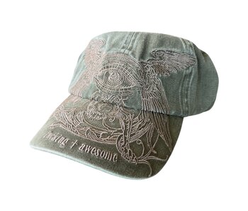Fucking Awesome Sephira 6-Panel Hat - Washed Brown