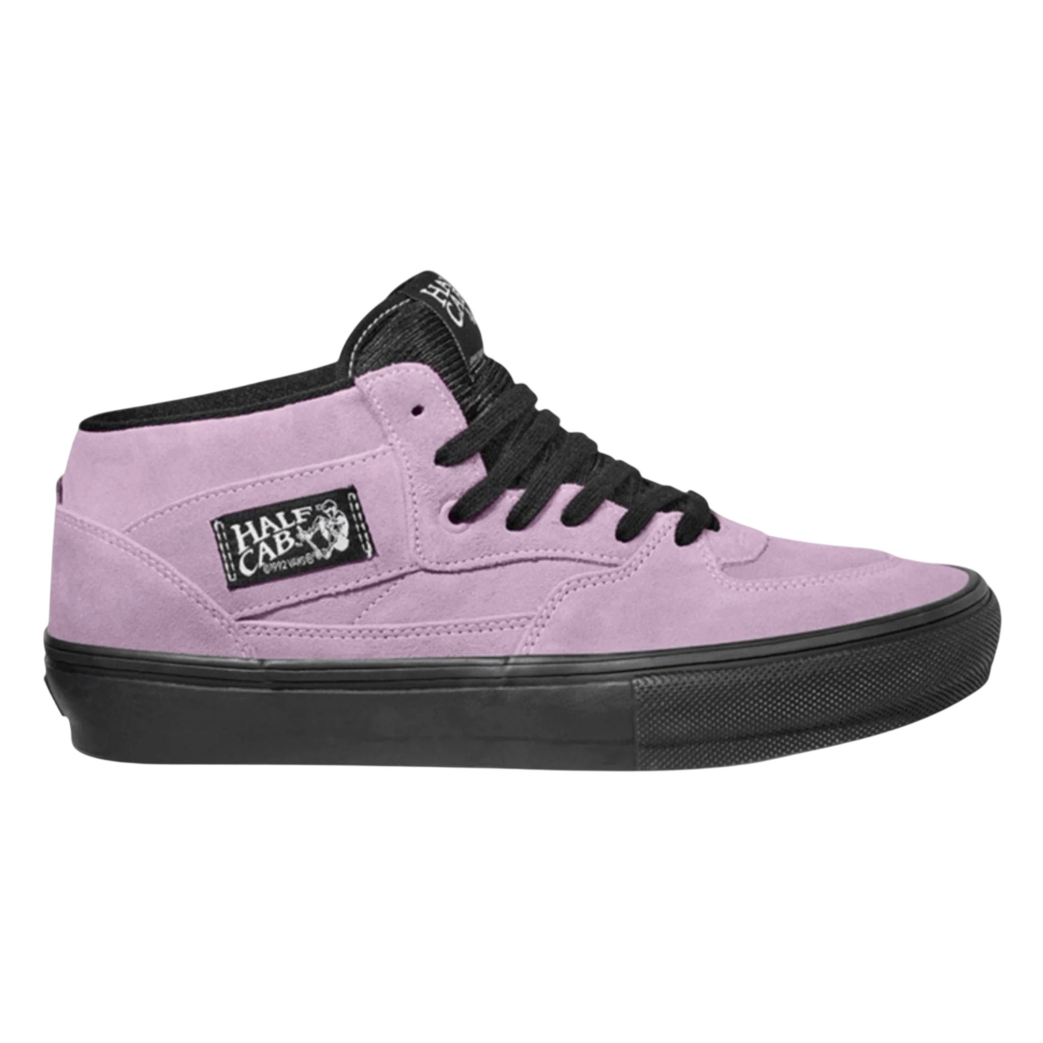 Vans Skate Half Cab Shoes - Lavender Fog/Black - Rhythm Skateshop