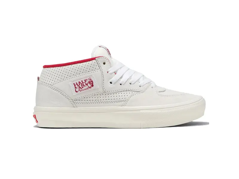 Vans Vans Skate Half Cab Vintage Sport Shoe - White/Red