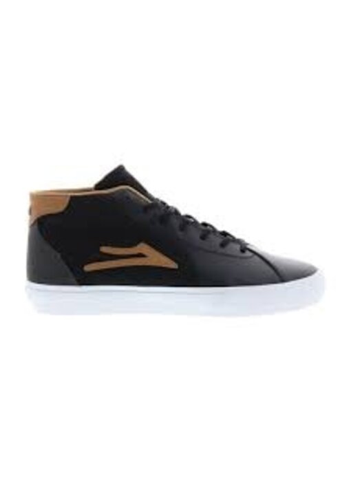 Lakai Flaco II Mid Shoes - Black/Tobacco
