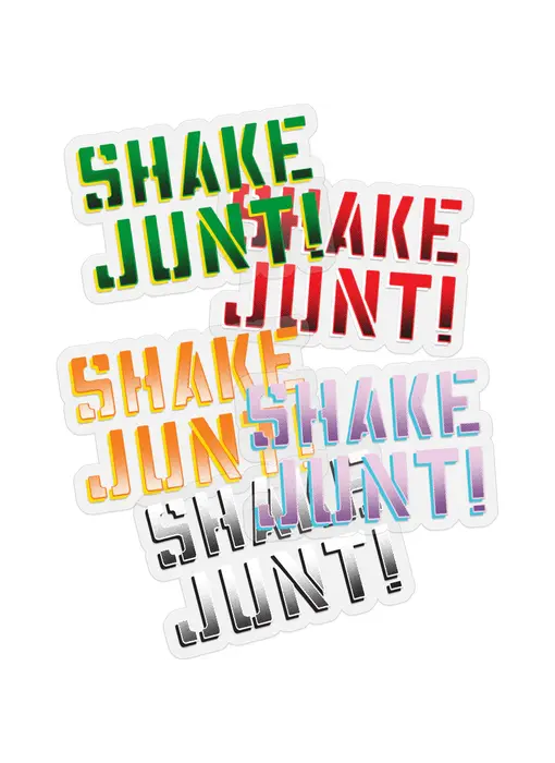 Shake Junt Sprayed Sticker
