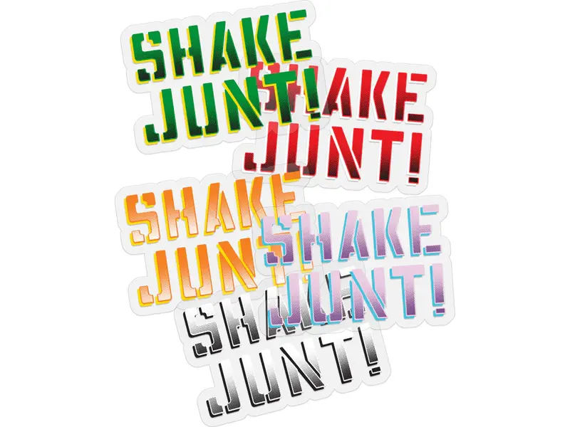 Shake Junt Shake Junt Sprayed Sticker