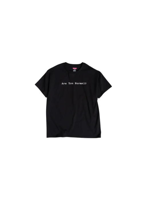 Violet "Are You Normal?" Tee - white