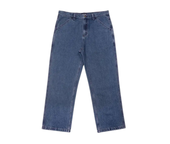 Pass~Port Workers Club Denim Jean - Washed Dark Indigo