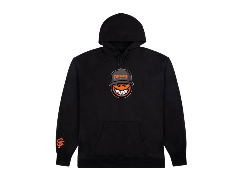 Thrasher Thrasher x Spitfire SF Loc Black Hoodie
