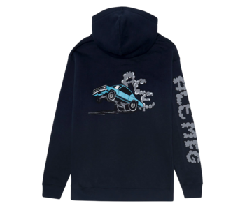 Ace Burnout Hoodie - Navy