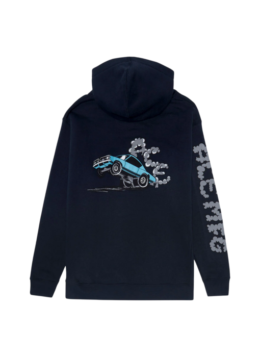 Ace Burnout Hoodie - Navy