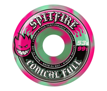 Spitfire F4 99D Conical Full Swirl Wheels - 53mm