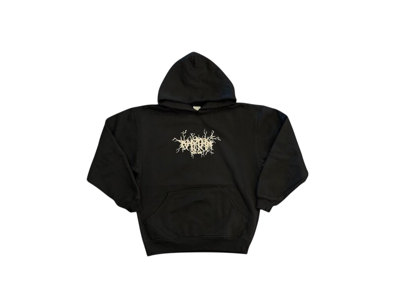 Rhythm Skateshop Rhythm Vintage Black Hoodie