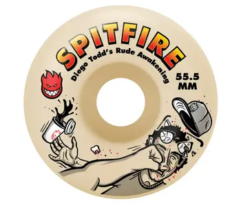 Spitfire F499 Diego Rude Awaking Wheels - 55.5