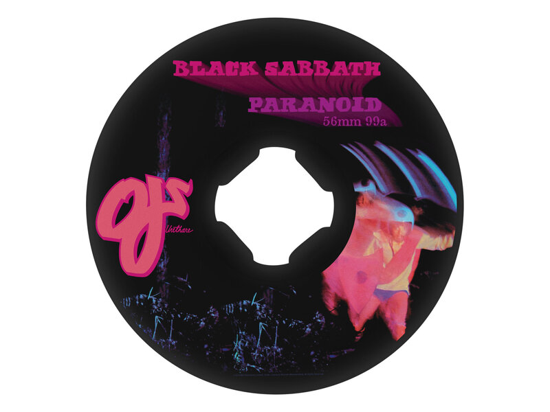 OJ Wheels OJ Black Sabbath Paranoid Chubbies Wheels - 56mm