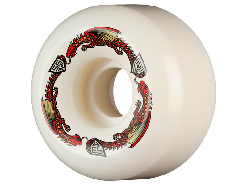 Powell Peralta Powell Peralta Dragon Formula Red 93A Wheels - 56mm