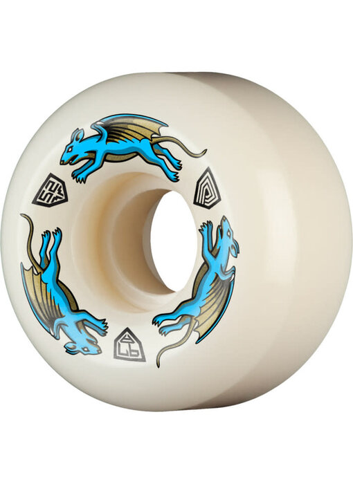 Powell Peralta Dragon Formula Blue 97a Nano Rat Wheels - 52mm